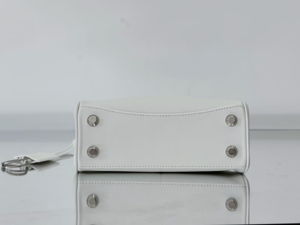 Leather Top Handle Bag