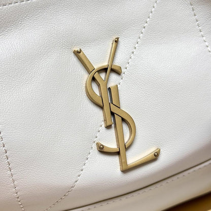 Gold Leather Shoulder Bag