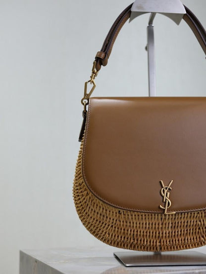 Italian-Inspired Elegant Leather Top Handle Bag