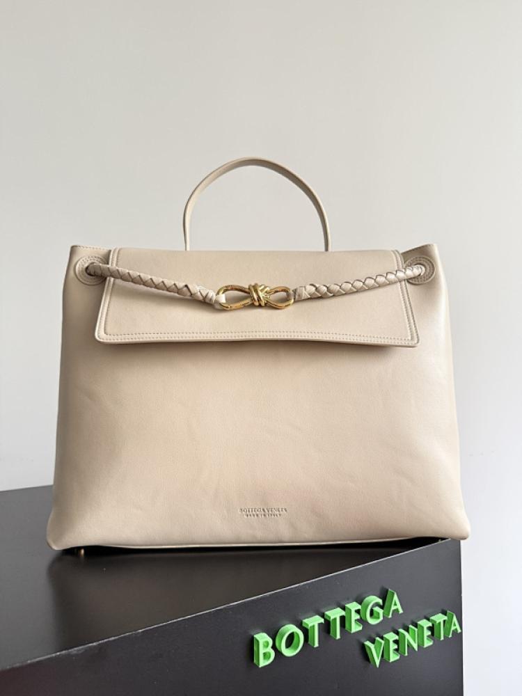 Calfskin Top Handle Bag