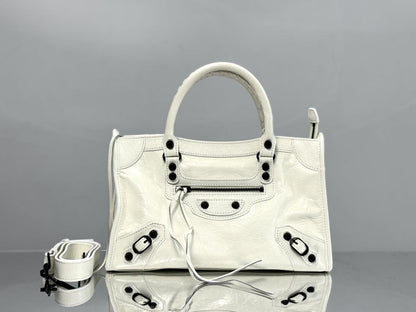 Quilted Top Handle Bag