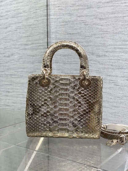 Leather Top Handle Bag