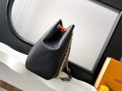 Stylish Refined Monogram Leather Crossbody Bag
