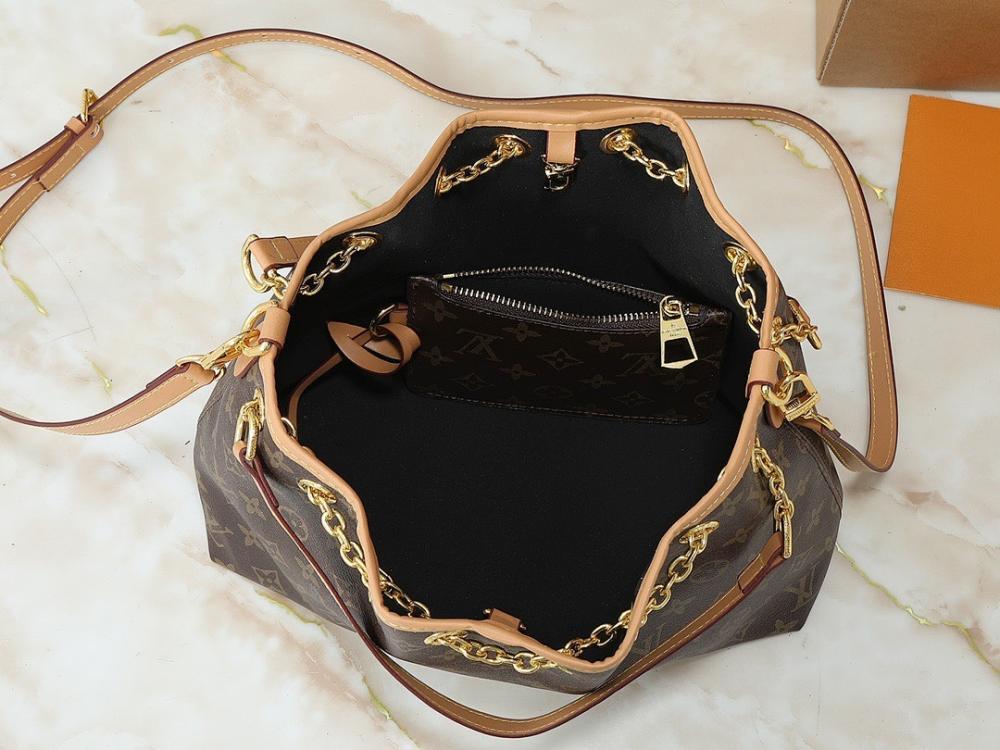 Stylish Monogram Leather Shoulder Bag – Limited Edition