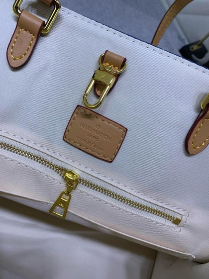 Modern Luxury Blue Denim Shoulder Bag