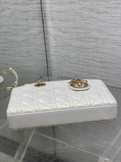 Leather Top Handle Bag