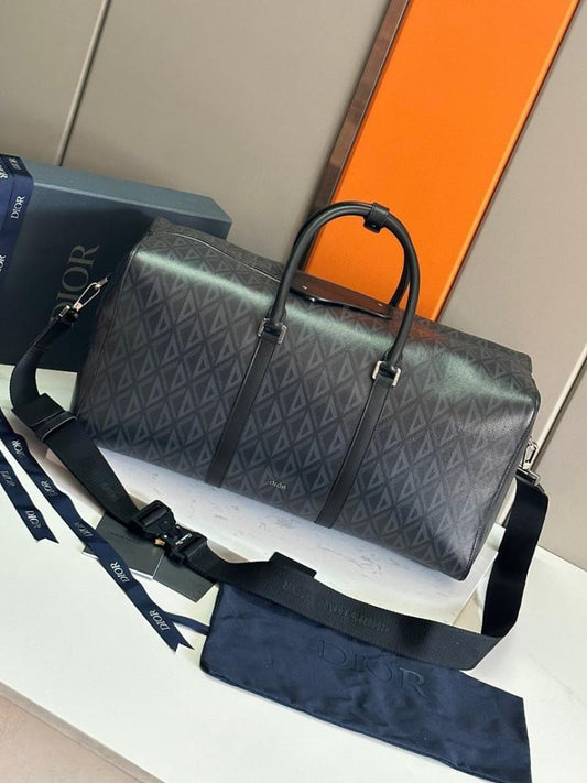 Stylish Premium Grey Leather Shoulder Bag