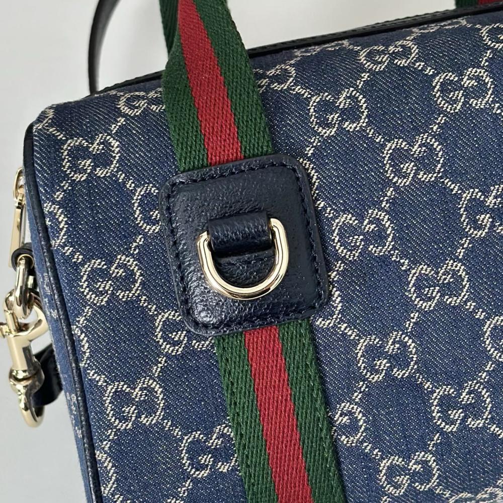 Practical Denim Shoulder Bag