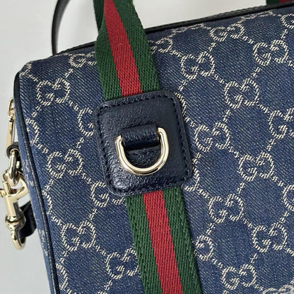 Practical Denim Shoulder Bag