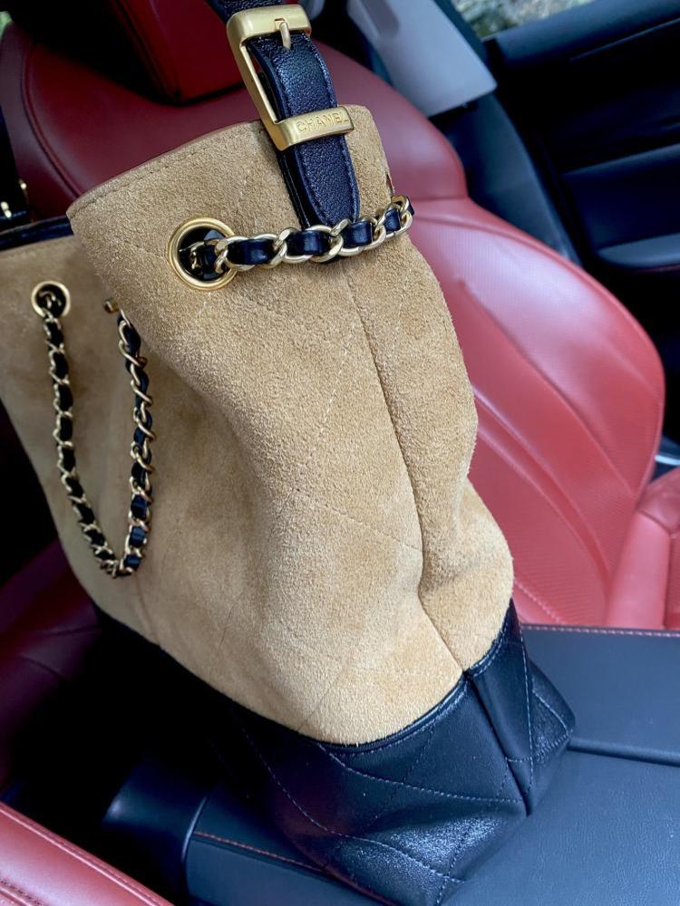 Leather Bucket Bag