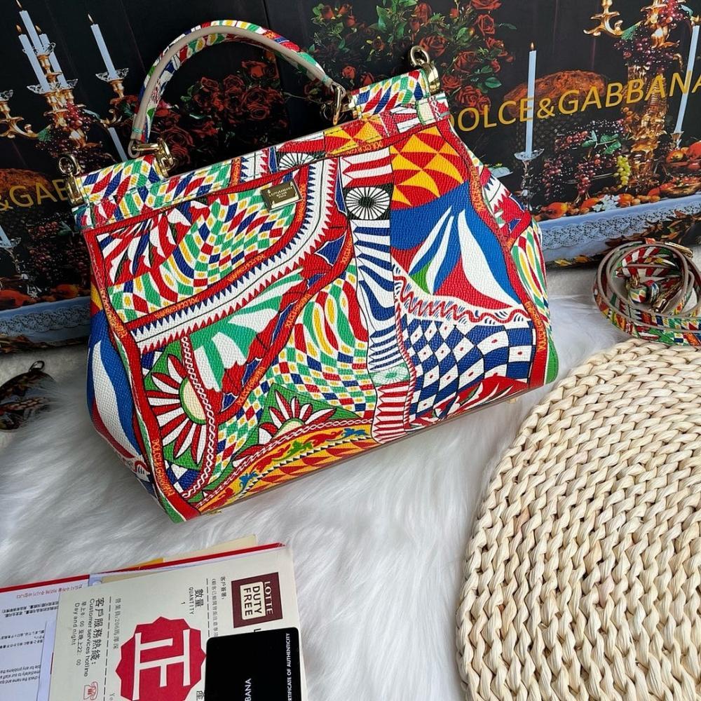 Alma Printed Leather Shoulder Bag
