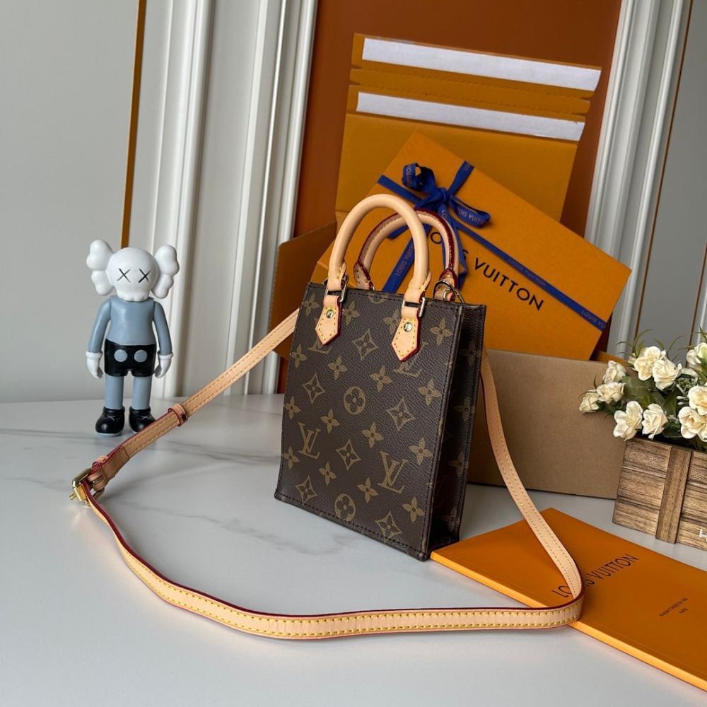 Modern Luxury Monogram Leather Shoulder Bag