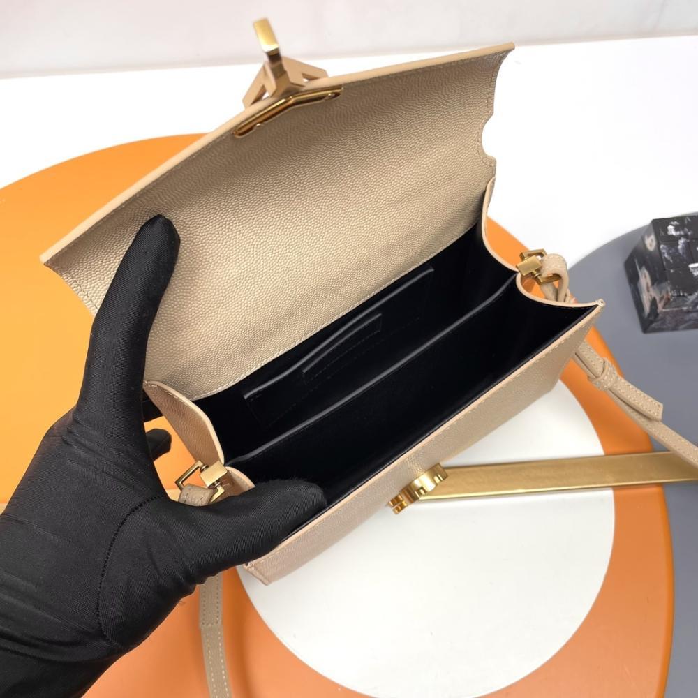 Leather Top Handle Bag