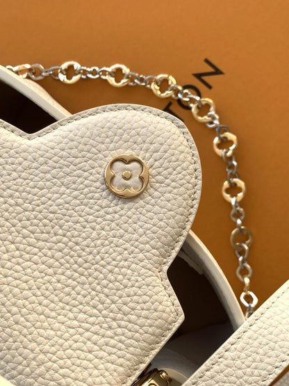 Leather Top Handle Bag