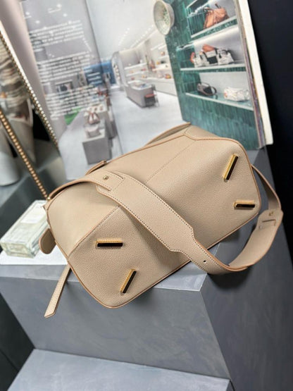Luxury Refined Printed Top Handle Bag