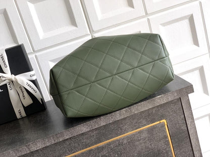 Woven Calfskin Hobo Bag