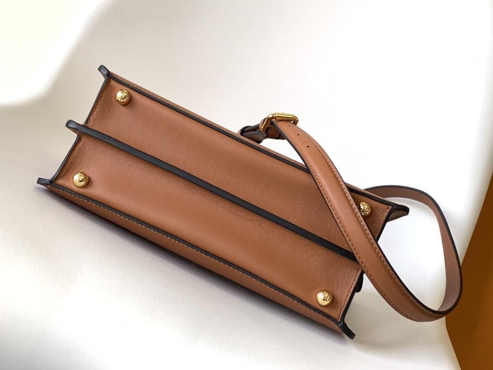 Leather Top Handle Bag