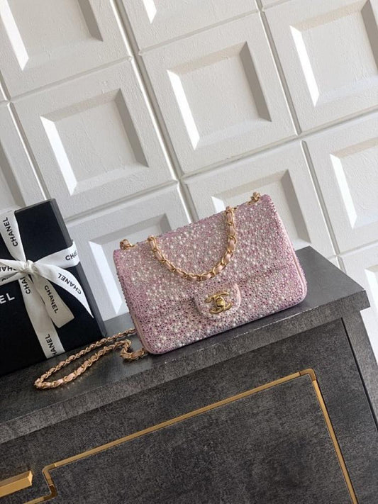 Quilted Top Handle Bag