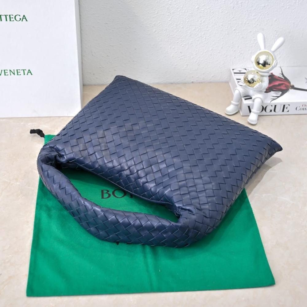 Woven Leather Top Handle Bag