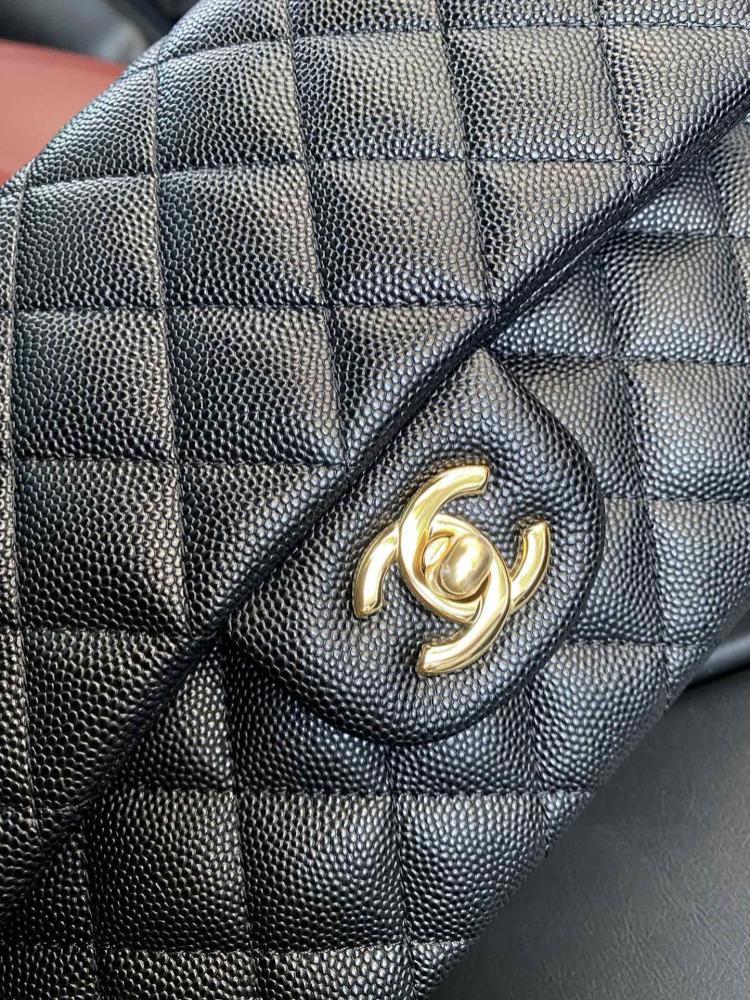 Leather Top Handle Bag
