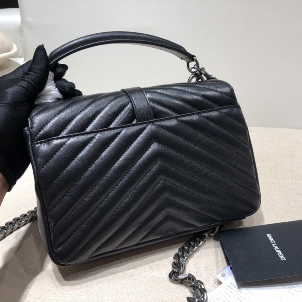 Classic Leather Top Handle Bag