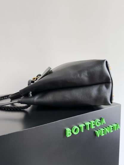 Leather Top Handle Bag