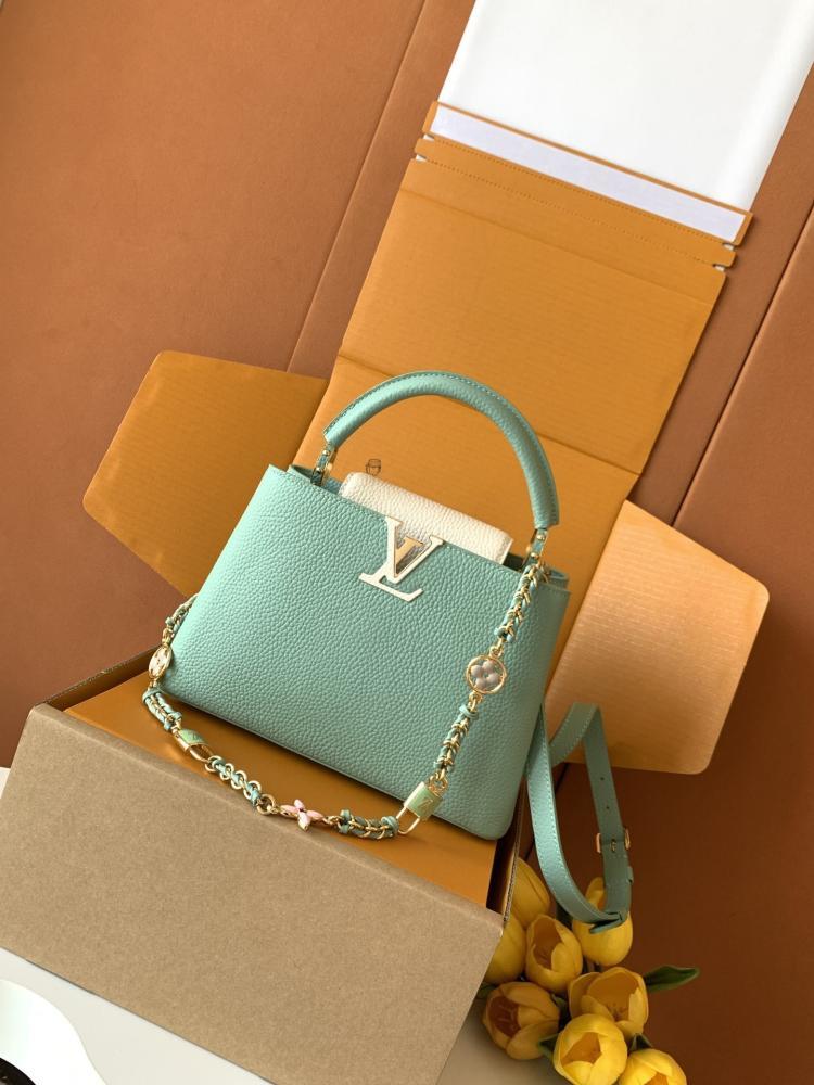 Leather Top Handle Bag