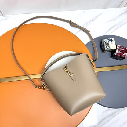 Calfskin Bucket Bag