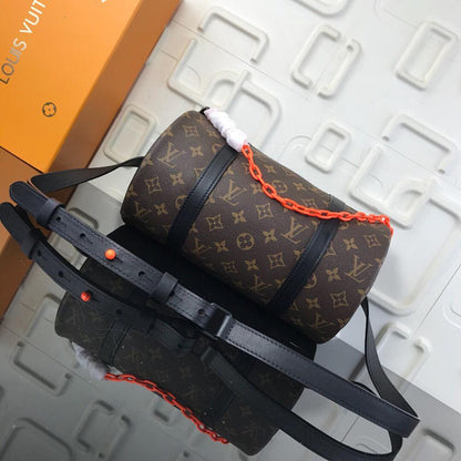 Leather Top Handle Bag