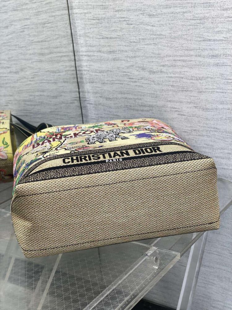 Embroidered Top Handle Bag