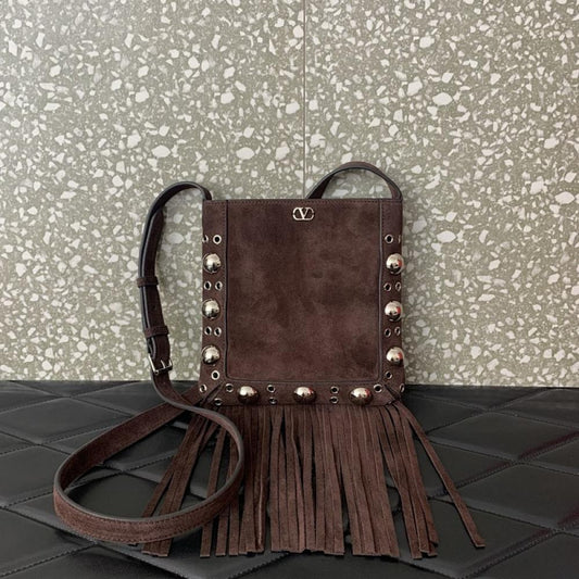 Alma Studded Leather Shoulder Bag