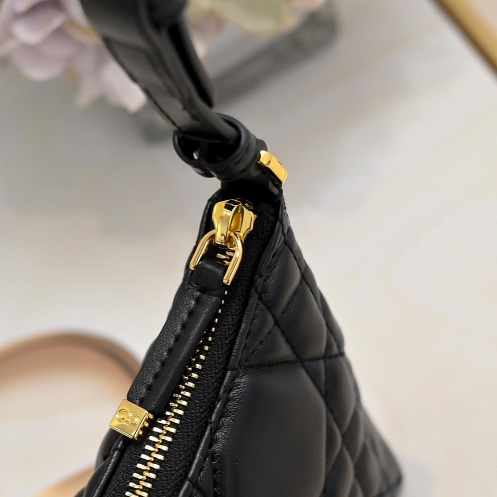 Caro Monogram Canvas Shoulder Bag