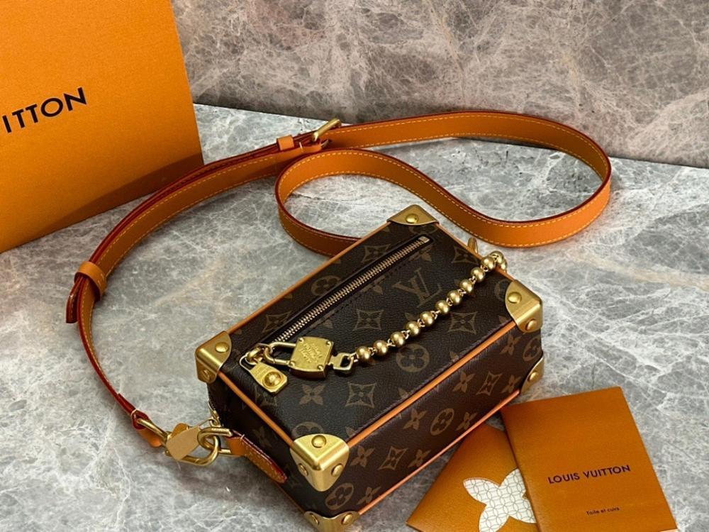 Modern Monogram Leather Top Handle Bag – Limited Edition