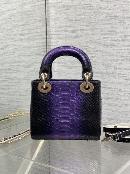 Leather Top Handle Bag