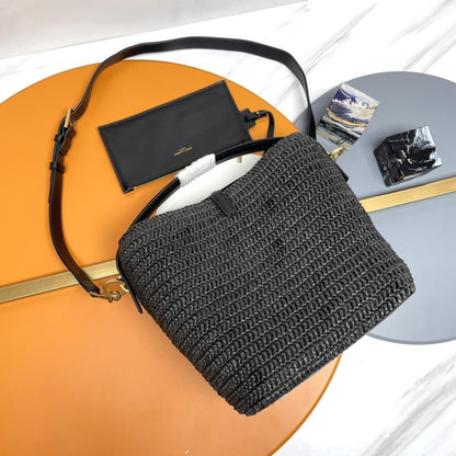 Leather Bucket Bag