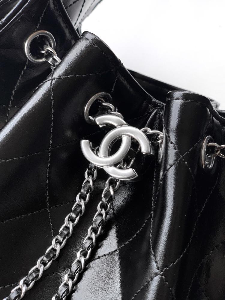 Leather Bucket Bag