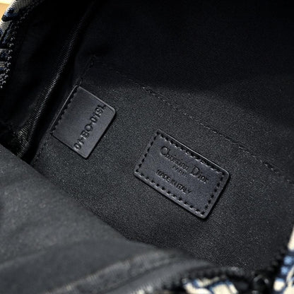 Modern Italian-Inspired Embroidered Top Handle Bag