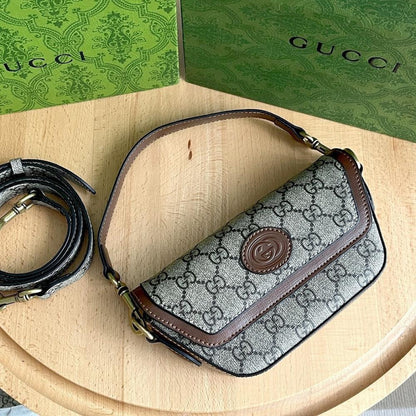 Stylish Refined Monogram Shoulder Bag