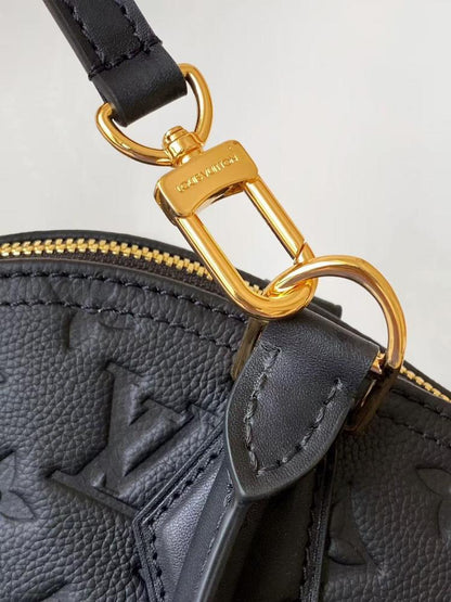 Leather Top Handle Bag
