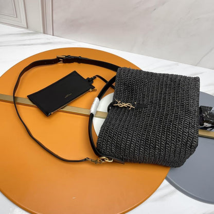 Leather Bucket Bag