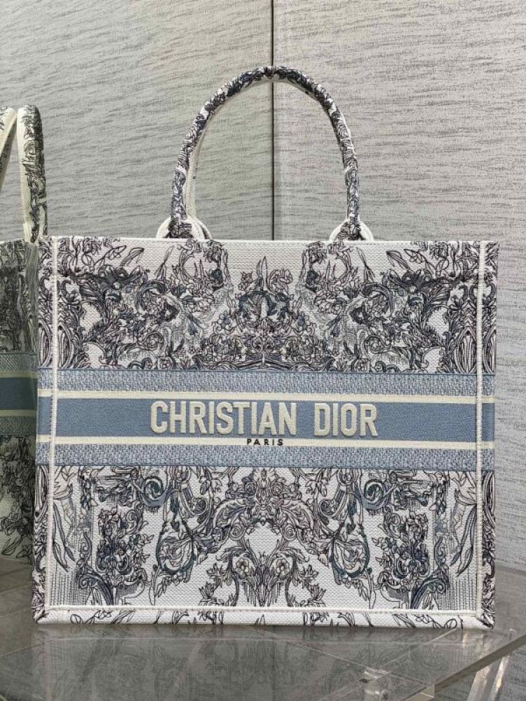 Embroidered Tote Bag