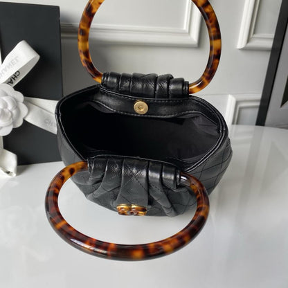 Leather Bucket Bag