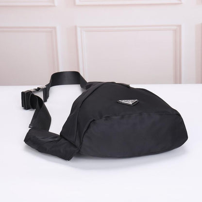 Modern Elegant Woven Nylon Shoulder Bag