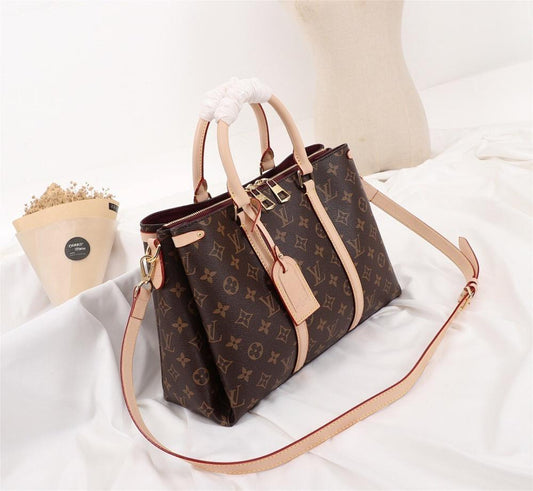 Luxury Premium Monogram Leather Shoulder Bag