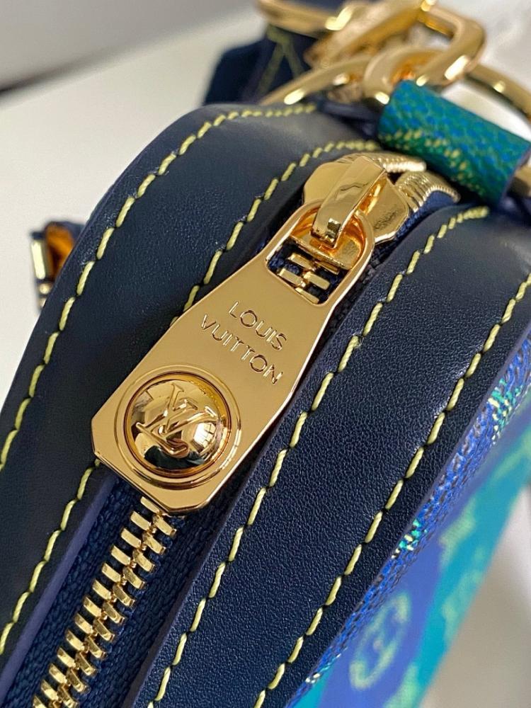 Modern Stylish Monogram Leather Shoulder Bag
