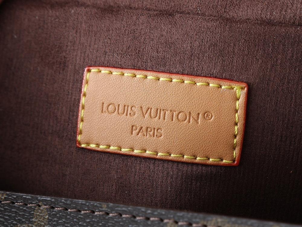 Modern Luxury Monogram Leather Shoulder Bag