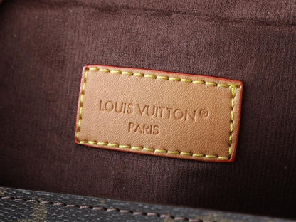 Modern Luxury Monogram Leather Shoulder Bag