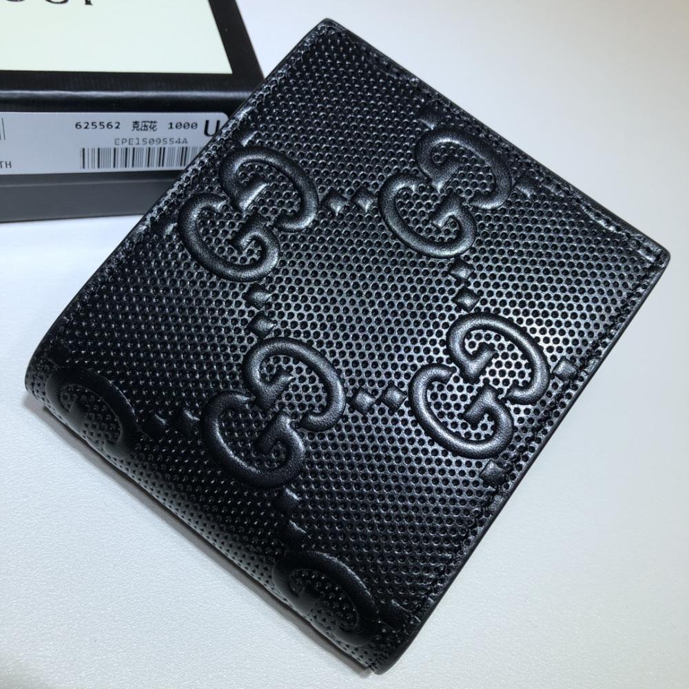 Embroidered Leather Wallet
