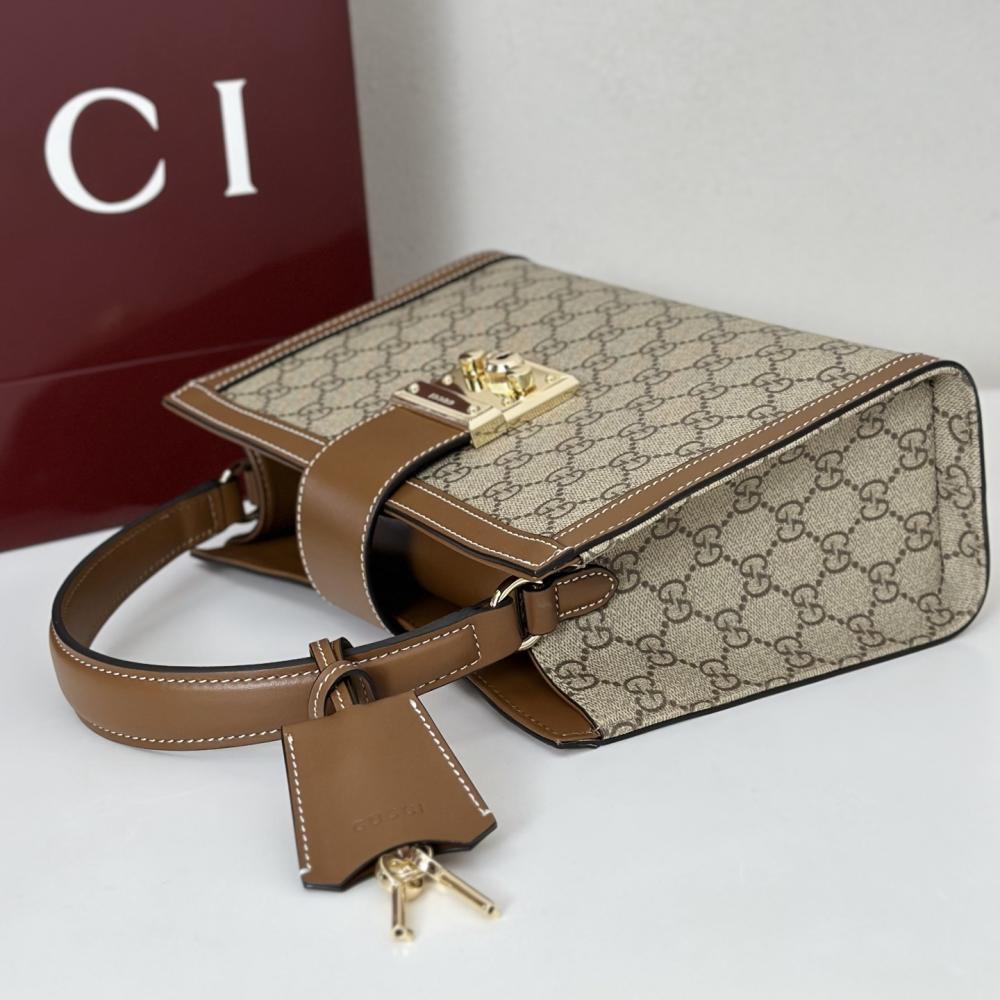 Luxury Leather Top Handle Bag