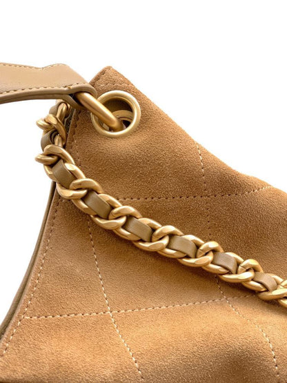 Suede Hobo Bag